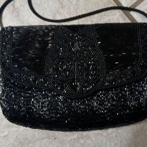 1955 vintage beaded clutch